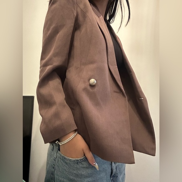 brown blazer - Picture 2 of 3
